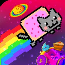 Взломанная Nyan Cat: The Space Journey на Андроид - Мод бесплатные покупки