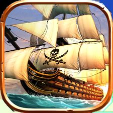 Взломанная Ships of Battle Age of Pirates на Андроид - Мод все разблокировано