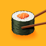 Взломанная Sushi Bar Idle на Андроид - Мод все разблокированно