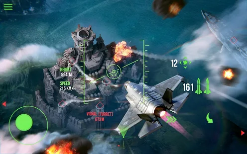 Взломанная Modern Warplanes: ПвП шутер бой военных самолетов на Андроид - Мод бесконечные деньги