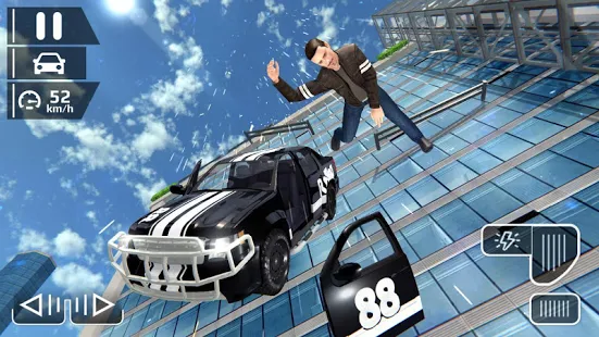 Взломанная Car Driving Simulator - Stunt Ramp на Андроид - Мод бесконечные деньги Взломанная Car Driving Simulator - Stunt Ramp на Андроид - Мод бесконечные деньги