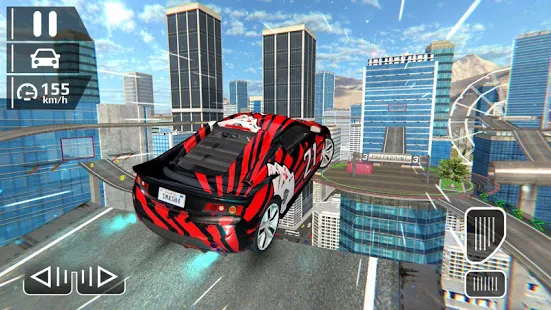 Взломанная Car Driving Simulator - Stunt Ramp на Андроид - Мод бесконечные деньги Взломанная Car Driving Simulator - Stunt Ramp на Андроид - Мод бесконечные деньги