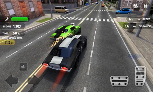 Взломанная Race the Traffic на Андроид - Мод все разблокированно Взломанная Race the Traffic на Андроид - Мод все разблокированно