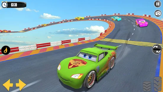Взломанная Splashy Superhero Vertigo racing : lightning car на Андроид - Мод все разблокированно Взломанная Splashy Superhero Vertigo racing : lightning car на Андроид - Мод все разблокированно