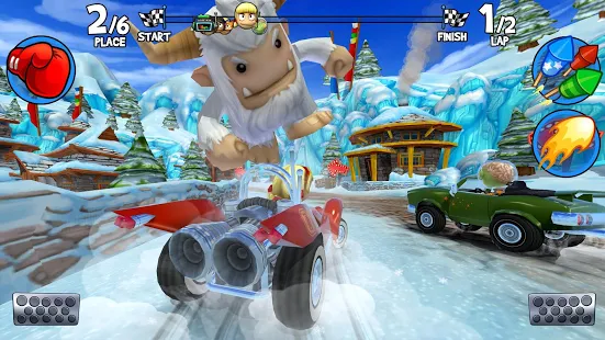 Взломанная Beach Buggy Racing 2 на Андроид - Мод все разблокированно Взломанная Beach Buggy Racing 2 на Андроид - Мод все разблокированно