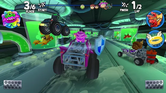 Взломанная Beach Buggy Racing 2 на Андроид - Мод все разблокированно Взломанная Beach Buggy Racing 2 на Андроид - Мод все разблокированно