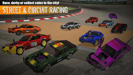 Взломанная Demolition Derby 3 на Андроид - Мод бесплатные покупки Взломанная Demolition Derby 3 на Андроид - Мод бесплатные покупки