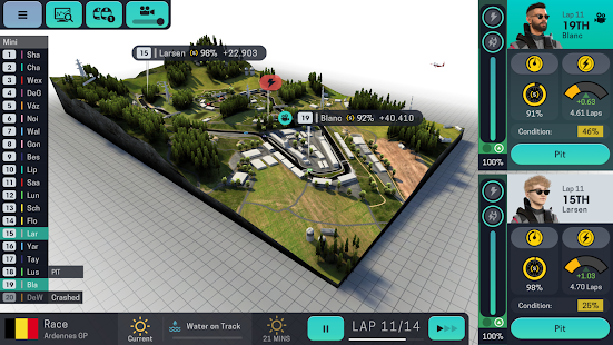 Взломанная Motorsport Manager Mobile 3 на Андроид - Мод бесконечные деньги Взломанная Motorsport Manager Mobile 3 на Андроид - Мод бесконечные деньги