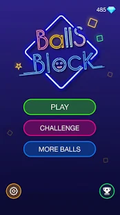 Взломанная Bricks Breaker - Glow Balls на Андроид - Мод бесконечные деньги