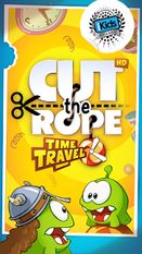 Взломанная Cut the Rope: Time Travel HD на Андроид - Мод все открыто
