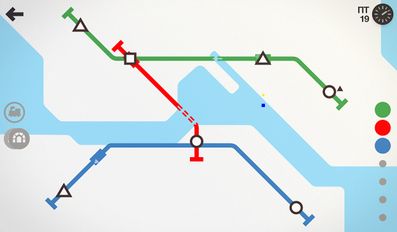 Взломанная Mini Metro на Андроид - Мод бесконечные деньги