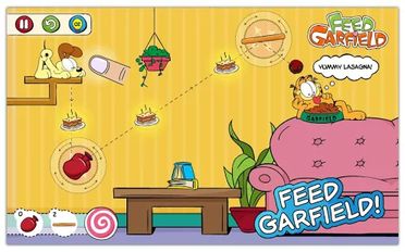 Взломанная Feed Garfield на Андроид - Мод много монет