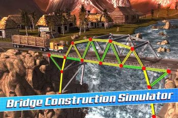 Взломанная Bridge Construction Simulator на Андроид - Мод все открыто