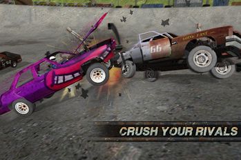 Взломанная Demolition Derby: Crash Racing на Андроид - Мод бесконечные деньги