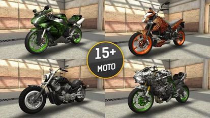 Взломанная Moto Racing 3D на Андроид - Мод много монет