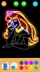  Draw Glow Princess   -   