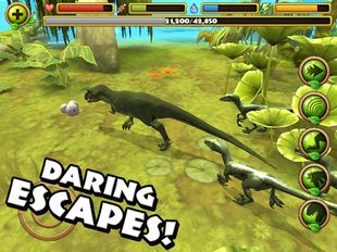 Взломанная Jurassic Life: T Rex Simulator на Андроид - Мод бесконечные деньги