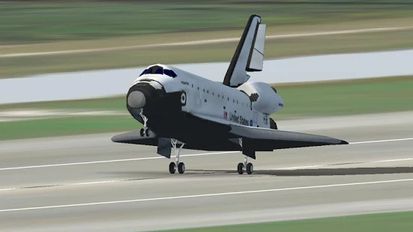 Взломанная F-Sim Space Shuttle на Андроид - Мод бесконечные деньги