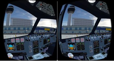 Взломанная VR Flight Simulator на Андроид - Мод все разблокировано