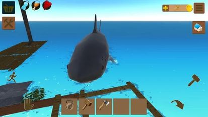 Взломанная Oceanborn: Survival on Raft на Андроид - Мод все разблокировано