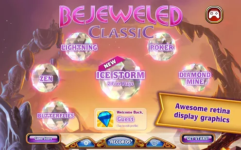 Взломанная Bejeweled Classic на Андроид - Мод бесплатные покупки Взломанная Bejeweled Classic на Андроид - Мод бесплатные покупки