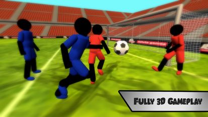 Взломанная Стикмен Футбол 3D на Андроид - Мод бесплатные покупки