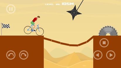 Взломанная Happy Bicycle Challenge на Андроид - Мод бесконечные деньги