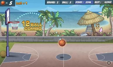 Взломанная Basketball Shoot на Андроид - Мод бесплатные покупки