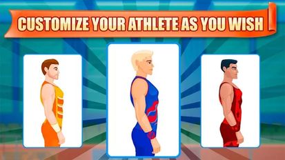 Взломанная Gymnastics Athletics Contest на Андроид - Мод бесплатные покупки