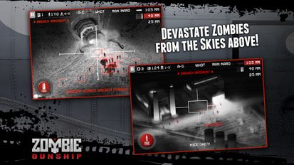 Взломанная Zombie Gunship на Андроид - Мод свободные покупки