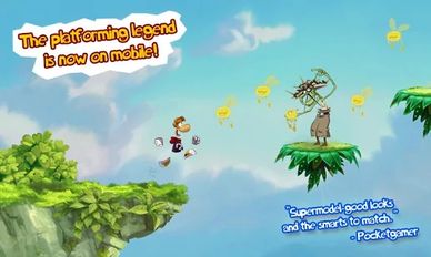 Взломанная Rayman Jungle Run на Андроид - Мод свободные покупки