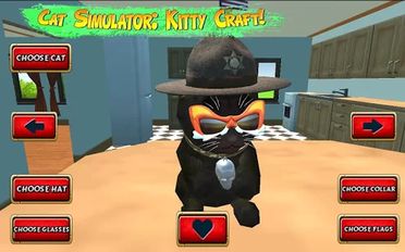 Взломанная Cat Simulator : Kitty Craft на Андроид - Мод бесконечные деньги