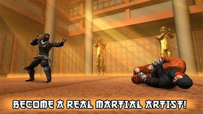 Взломанная Ninja Kung Fu Fighting 3D – 2 на Андроид - Мод свободные покупки
