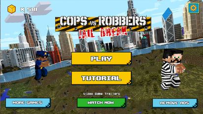 Взломанная Cops Vs Robbers: Jail Break на Андроид - Мод свободные покупки