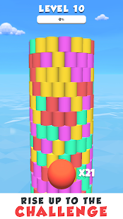Взломанная Tower Color (Цветная Башня) на Андроид - Мод бесконечные деньги