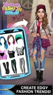 Взломанная Hannah’s Fashion World - Dress Up & Makeup Salon на Андроид - Мод все разблокированно Взломанная Hannah’s Fashion World - Dress Up & Makeup Salon на Андроид - Мод все разблокированно