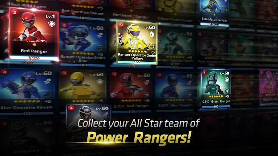 Взломанная Power Rangers: All Stars на Андроид - Мод бесконечные деньги Взломанная Power Rangers: All Stars на Андроид - Мод бесконечные деньги