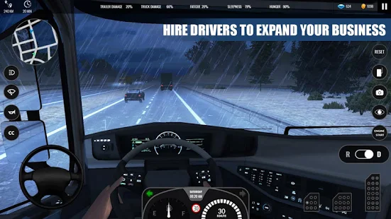 Взломанная Truck Simulator PRO Europe на Андроид - Мод все разблокированно