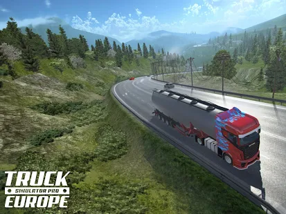 Взломанная Truck Simulator PRO Europe на Андроид - Мод все разблокированно