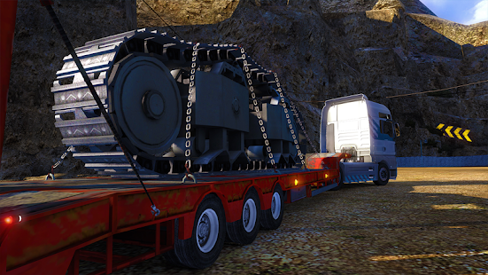 Взломанная Euro Truck Simulator Offroad Cargo Transport на Андроид - Мод бесплатные покупки