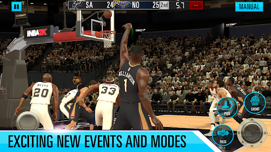 Взломанная NBA 2K Mobile Basketball на Андроид - Мод все разблокированно