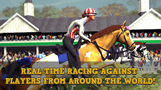 Взломанная Horse Academy - Multiplayer Horse Racing Game! на Андроид - Мод бесплатные покупки