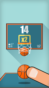 Взломанная Basketball FRVR - Стреляйте обручем и слэм данк! на Андроид - Мод все разблокированно