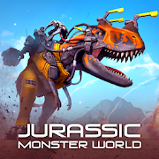 Взломанная Jurassic Monster World: Dinosaur War 3D FPS на Андроид - Мод бесконечные деньги