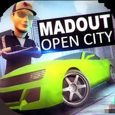 Взломанная MadOut Open City на Андроид - Мод все открыто