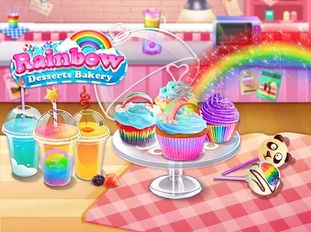  Rainbow Desserts Bakery Party   -   