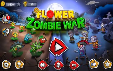  Flower Zombie War   -   