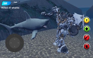  X Robot Car : Shark Water   -   