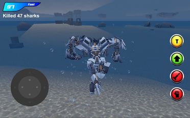  X Robot Car : Shark Water   -   